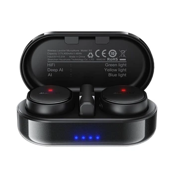 Бездротова мікрофонна система ACEFAST R3 dual-mic (Type-C) Black (6974316285847)