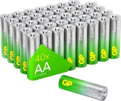 Батарейки GP Super Alkiline LR 6 AA 40 шт