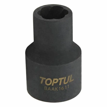 Головка для поврежденных гаек 1/2" 11мм TOPTUL BAAK1611