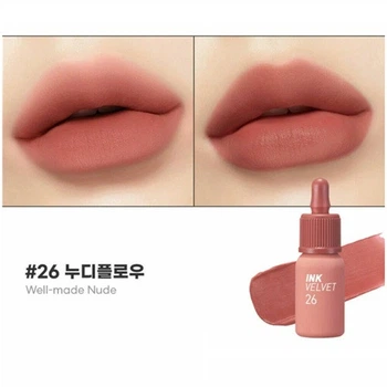 Тінт для губ Peripera Ink Velvet матовий, 4 г #26 Well-Made Nude