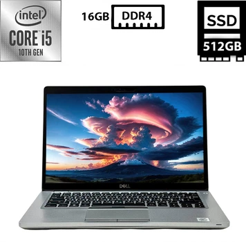 Ноутбук Dell Latitude 5410 14" IPS 1920x1080 Core i5-10310U 1.70GHz 16GB DDR4 SSD 512GB Intel UHD Graphics Камера (D5410R16S512A) Б/У + Беспроводная мышка Esperanza Titanum