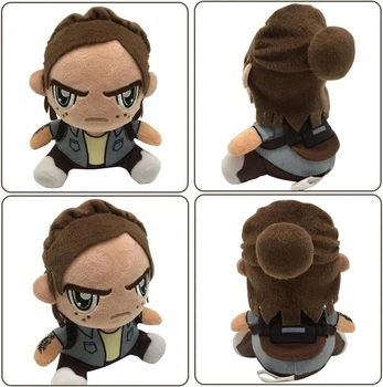 Мягкая игрушка Элли Уильямс The Last of Us Одни из нас плюшевая фигурка для фанатов игры высота 30 см детализированный дизайн персонажа коллекционный сувенир для поклонников приключенческого экшена из качественных материалов приятная на ощупь текстура