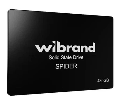Твердотельный накопитель SSD 480Gb, Wibrand Spider, SATA3, 2.5" (WI2.5SSD/SP480GBST)