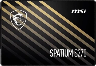 Твердотельный накопитель SSD 240Gb, MSI Spatium S270, SATA3, 2.5" (S78-440N070-P83)