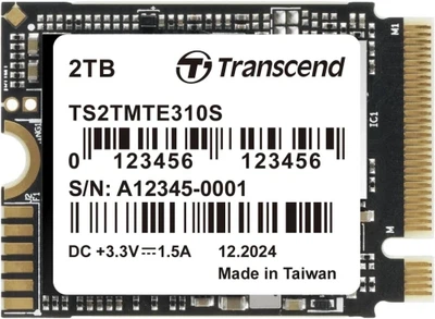 Твердотельный накопитель SSD 2Tb, Transcend 310S, PCI-E 4.0 x4, M.2 (TS2TMTE310S)