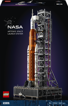 Zestaw klocków LEGO Icons Rakieta SLS NASA Artemis 3601 element (10341)