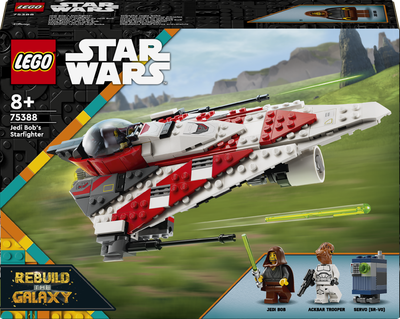 Zestaw klocków LEGO Star Wars Myśliwiec rycerza Jedi Boba 305 elementów (75388)