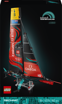 Zestaw klocków LEGO Technic Jacht Emirates Team New Zealand AC75 962 elementy (42174)