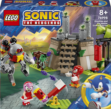 Конструктор LEGO Sonic the Hedgehog Наклз і храм Майстра Смарагду 325 деталей (76998)