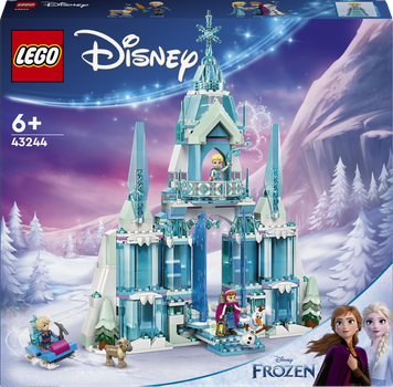 Конструктор LEGO Disney Princess Крижаний палац Ельзи 630 деталей (43244)