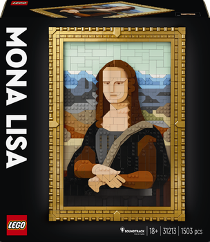 Zestaw klocków LEGO ART Mona Lisa 1503 elementy (31213)