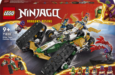 Zestaw klocków LEGO Ninjago Wielofunkcyjny pojazd ninja 576 elementów (71820)