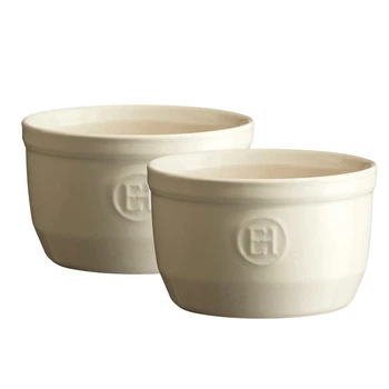 Набор порционных форм для запекания керамический Emile Henry Ovenware х 2 шт 10.5 см бежевый 024010 (08700406)