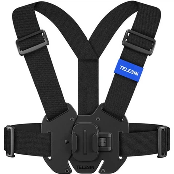 Кріплення на груди Chest Strap v2 Telesin GP-UCS-001 для екшн камер GoPro, DJI, Insta360, SJCAM і смартфонів