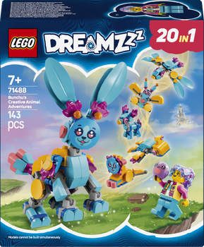 Конструктор LEGO DREAMZzz 20 в 1 Творчі пригоди Бунчу 143 елементи (71488)