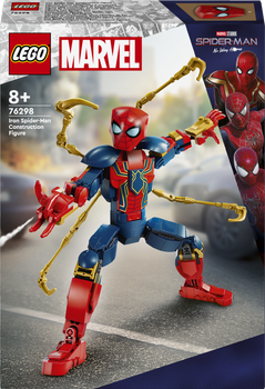 Zestaw klocków LEGO Marvel Figurka Iron Spider-Mana 303 elementy (76298)