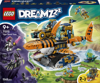Конструктор LEGO DREAMZZZ Танкер тигрова акула 1458 елементів (71515)