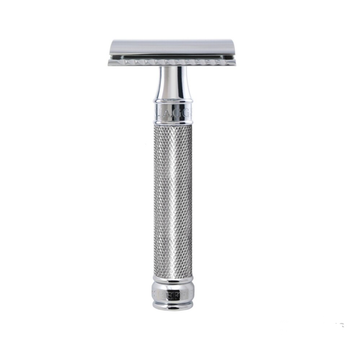 Бритва для гоління Т-подібна Edwin Jagger Knurled DE89KN14BL
