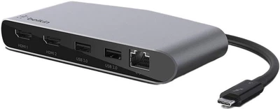 Док-станція Belkin Thunderbolt 3 Dock Mini Grey (F4U098bt)