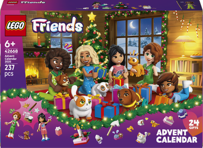 Конструктор LEGO Friends Адвент календар 2025 237 деталей (42668)