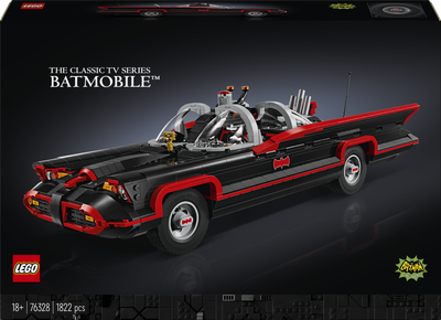 Zestaw klocków LEGO Super Heroes Batman The Classic TV Series Batmobile 1822 elementy (76328)