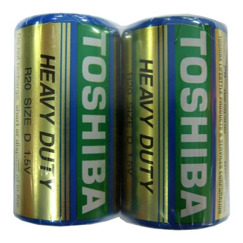 Батарейка R20 Toshiba KG ( tray по 2шт ) D (50429)