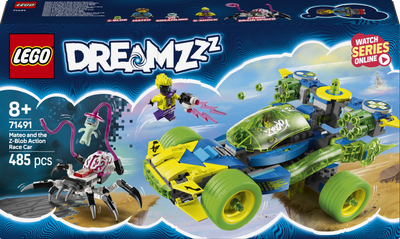 Конструктор LEGO DREAMZzz Матео й автомобіль для перегонів Z-Blob 485 елементів (71491)