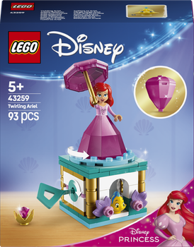 Конструктор LEGO Disney Princess Аріель 93 елементи (43259)
