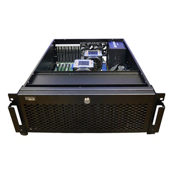 Сервер двопроцесорний PowerUp Rack 4U #109 Intel Xeon Platinum 8270 x2 / 256 GB / SSD 1TB х2для термінального сервера, для 1С бухгалтерії, розміщення сайту
