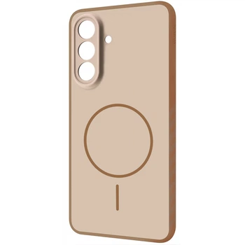 Чехол с защитой камеры Proove Softline Case with Magnetic Ring MagSafe Samsung Galaxy S24/S25 beige