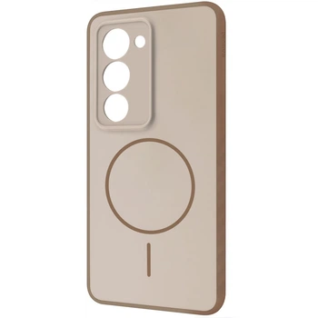 Чехол с защитой камеры Proove Softline Case with Magnetic Ring MagSafe Xiaomi Redmi 15 4G/5G 169.5mm beige