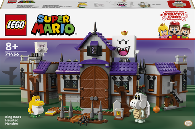 Конструктор LEGO Super Mario Особняк короля Бу з привидами 932 деталей (71436)