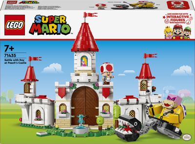 Конструктор LEGO Super Mario Рой і битва в замку Peach 738 деталей (71435)