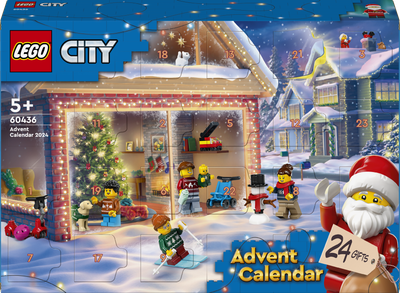 Набір LEGO City Адвент-календар 195 деталей (60436)