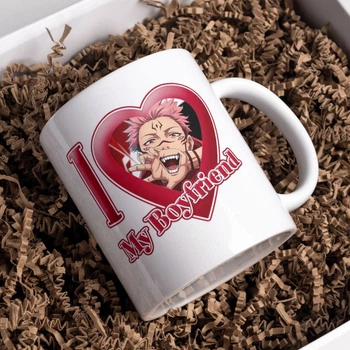 Чашка глянцева Jujutsu Kaisen Магічна битва Сукуна 330 мл (МБ033588)