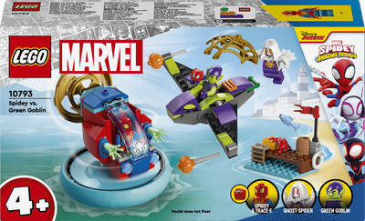 Zestaw klocków LEGO Marvel Spidey kontra Zielony Goblin 84 elementy (10793)