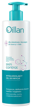 Żel do mycia twarzy i ciała Oillan Skin Control wygładzający 400 ml (5900116111407)