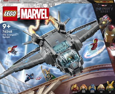 Zestaw klocków LEGO Super Heroes Quinjet Avengersów 795 elementów (76248)