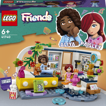 Zestaw klocków LEGO Friends Pokój Aliyi 209 elementów (41740)