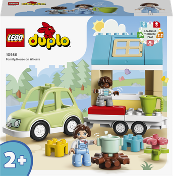 Конструктор LEGO DUPLO Town Сімейний будинок на колесах 31 деталь (10986)