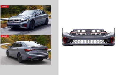 Передній бампер GLI (для 2022-2026) для Volkswagen Jetta 2018- рр