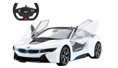 Машинка Rastar BMW i8 (71060) на радіокеруванні 1:14 Білий