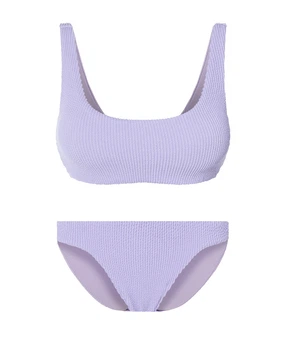 Купальник роздільний (топ і плавки) для жінки Esmara LYCRA® 443495-443497 38(S) бузковий