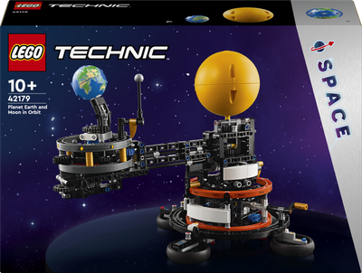 Zestaw klocków LEGO Technic Planeta Ziemia i Księżyc na orbicie 526 elementów (42179)