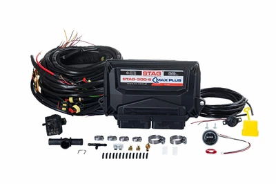 Электроника STAG-300 QMAX PLUS, 6 цил., разъем тип Valtek, без датчика темп. ред., LED-600