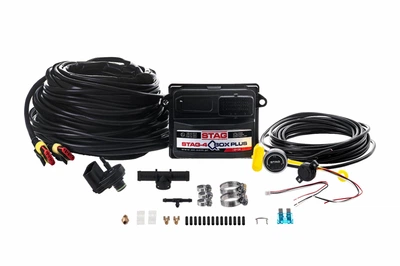 Электроника STAG- 4 QBOX PLUS, 4 цил, разъем тип Valtek, без ДТР и разъемов, LED 600