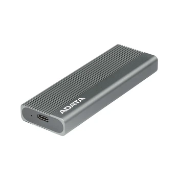 Зовнішній карман для накопичувача A-DATA EC680 для SSD M.2 PCIe USB3.2 Gen2 Type-C Gray (EC680-CCGY)