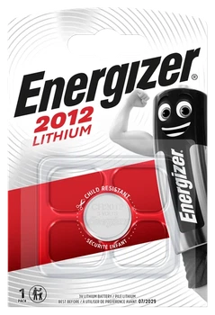 Батарейка Energizer CR2012 3V Lithium для часов и электроники