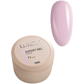 LUKUM Builder Gel Expert Зміцнюючий гель №11 Muse, 15 мл