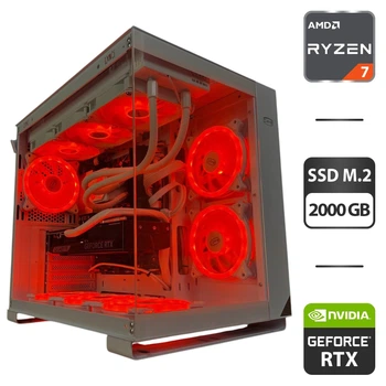 Сборка под заказ: игровой ПК PCCooler C3 T500 ARGB Black Tower / AMD Ryzen 7 9800X3D (8 (16) ядер по 4.7 - 5.2 GHz) / 32 GB DDR5 / 2000 GB SSD M.2 / nVidia GeForce RTX 5070, 12 GB GDDR7, 192-bit / 850W